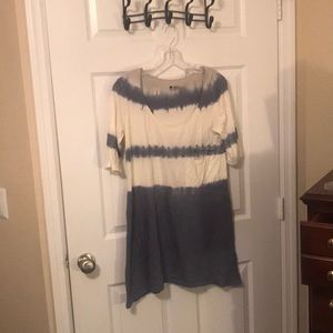 Lucky Brand T Shirt Dress Tye Dye Small